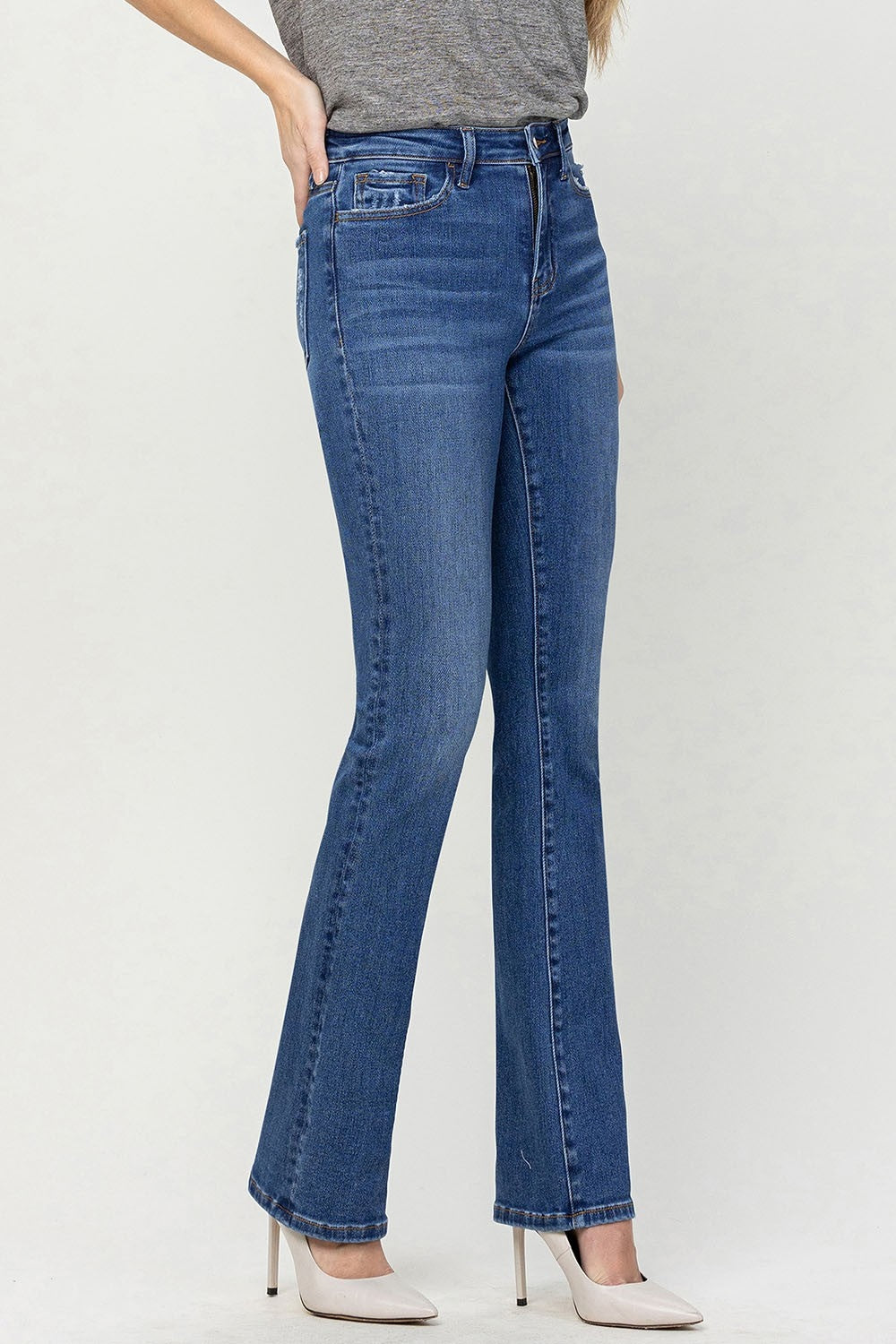 Vervet by Flying Monkey High Waist Bootcut Jeans