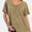 Zenana Washed Short Sleeve V-Neck T-Shirt