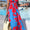 Contrast Halter Neck Maxi Dress