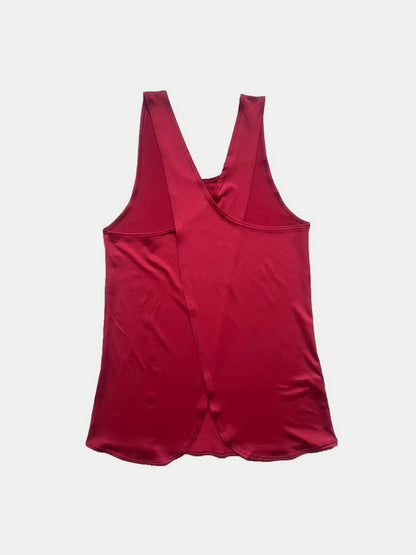 Crisscross Scoop Neck Active Tank