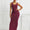 Scoop Neck Wide Strap Maxi Dress