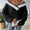 Contrast Dropped Shoulder Long Sleeve Sweater