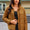 Zip Up Pocketed Long Sleeve Coat