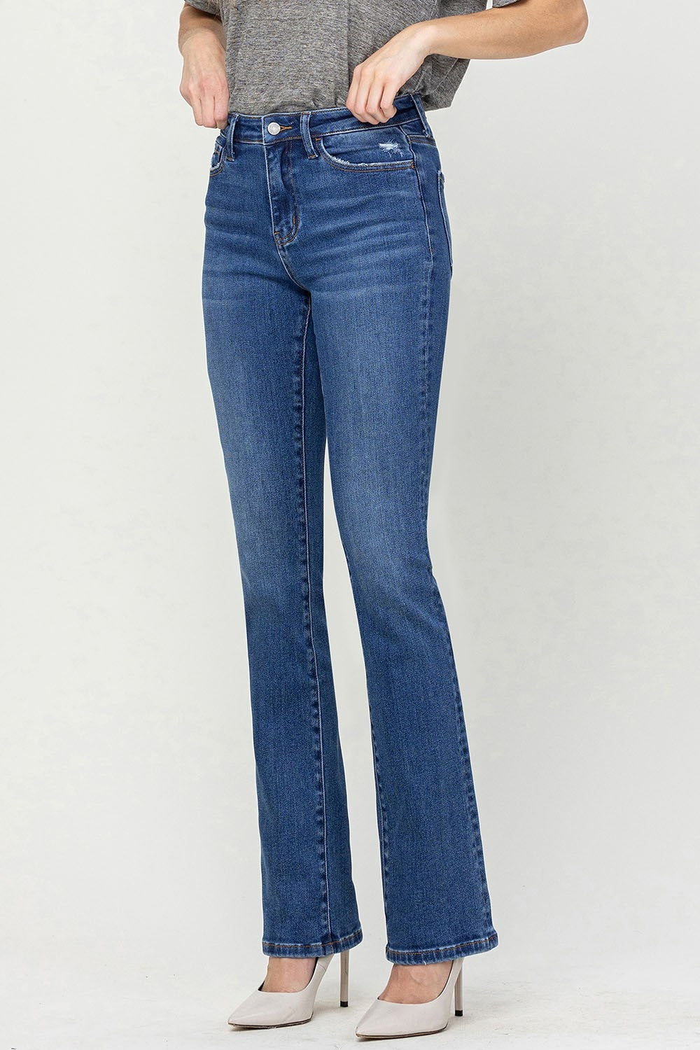 Vervet by Flying Monkey High Waist Bootcut Jeans