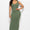 Scoop Neck Wide Strap Maxi Dress