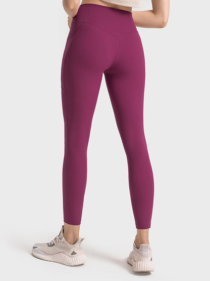 Wide Waistband Active Leggings