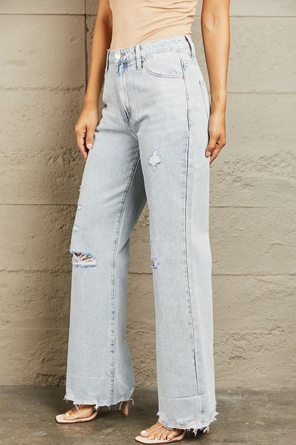 BAYEAS High Waist Flare Jeans