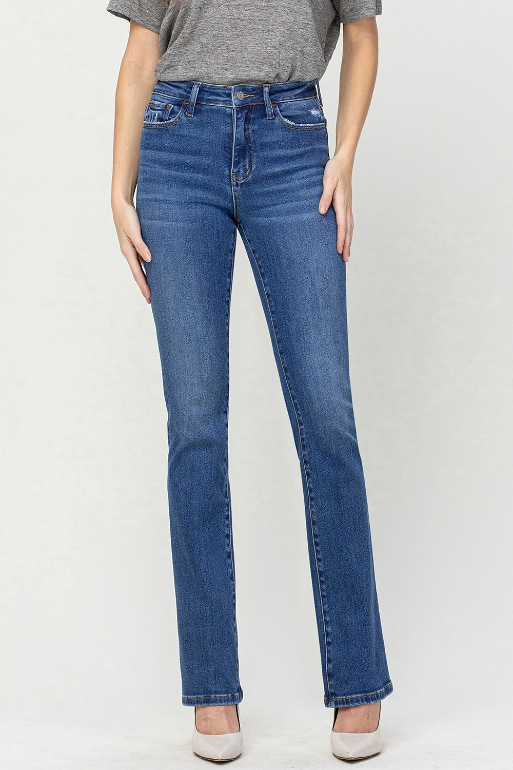 Vervet by Flying Monkey High Waist Bootcut Jeans