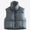 Zip-Up Drawstring Puffer Vest