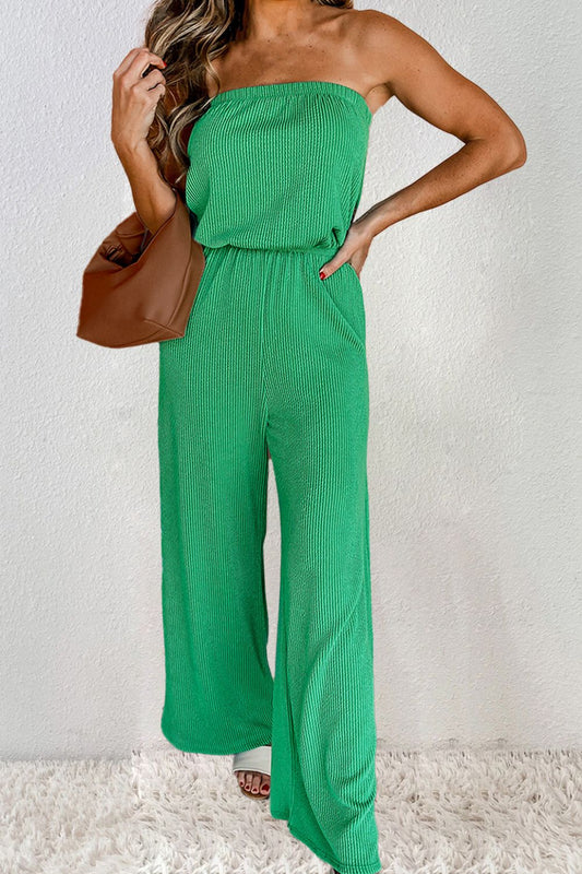 Tube Wide Leg Jumpsuit