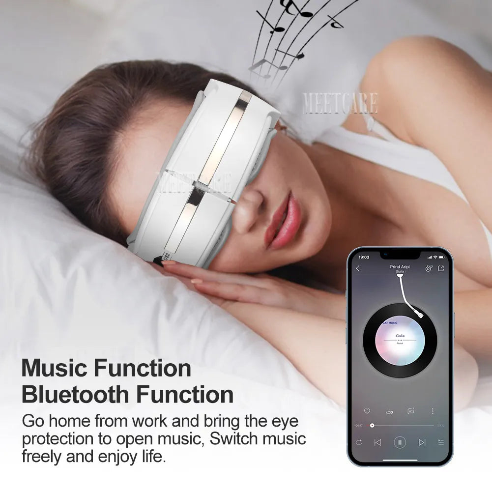 Professional Eye Massager with Vibration and Bluetooth Music