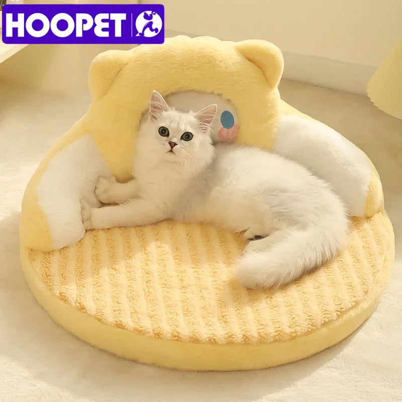 Deep Sleep Warm Cushion for Small Cats and Dogs with Pillow