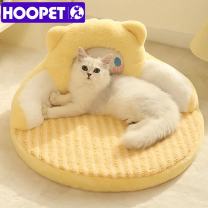 Deep Sleep Warm Cushion for Small Cats and Dogs with Pillow