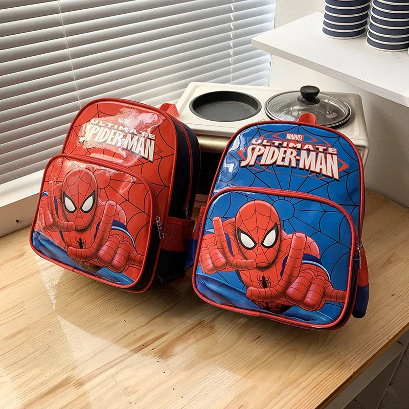 Disney Spiderman Children's Kindergarten Bags Boy's Backpack 3--6 Years Old Girl Child Bag Baby Cartoon Children's Backpack Tide