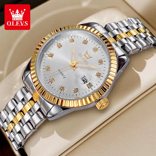 OLEVS Top Brand Luxury Quartz Watch For Women