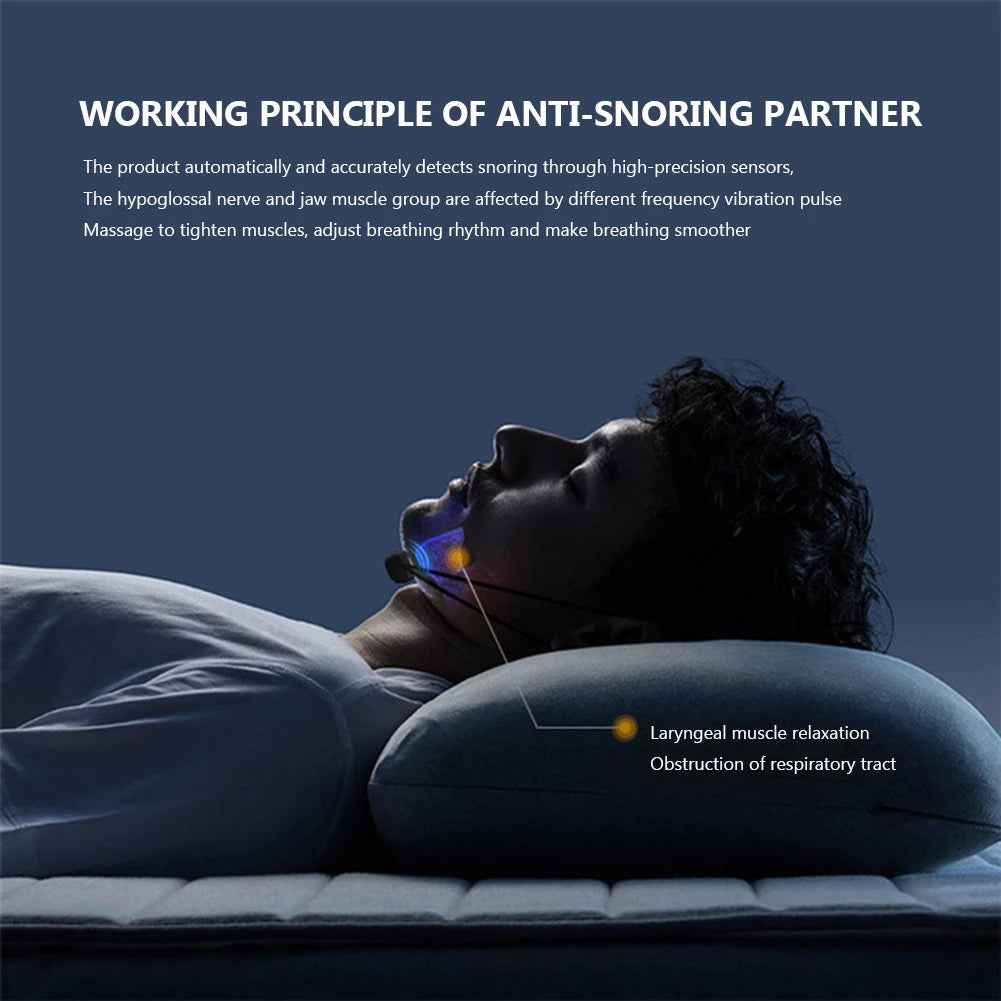 Anti-Snore Chin Strap Sleep Aid