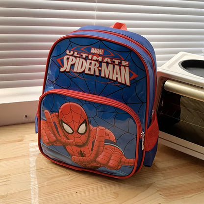 Disney Spiderman Children's Kindergarten Bags Boy's Backpack 3--6 Years Old Girl Child Bag Baby Cartoon Children's Backpack Tide