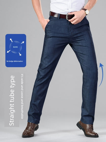 Lightweight Middle Jeans