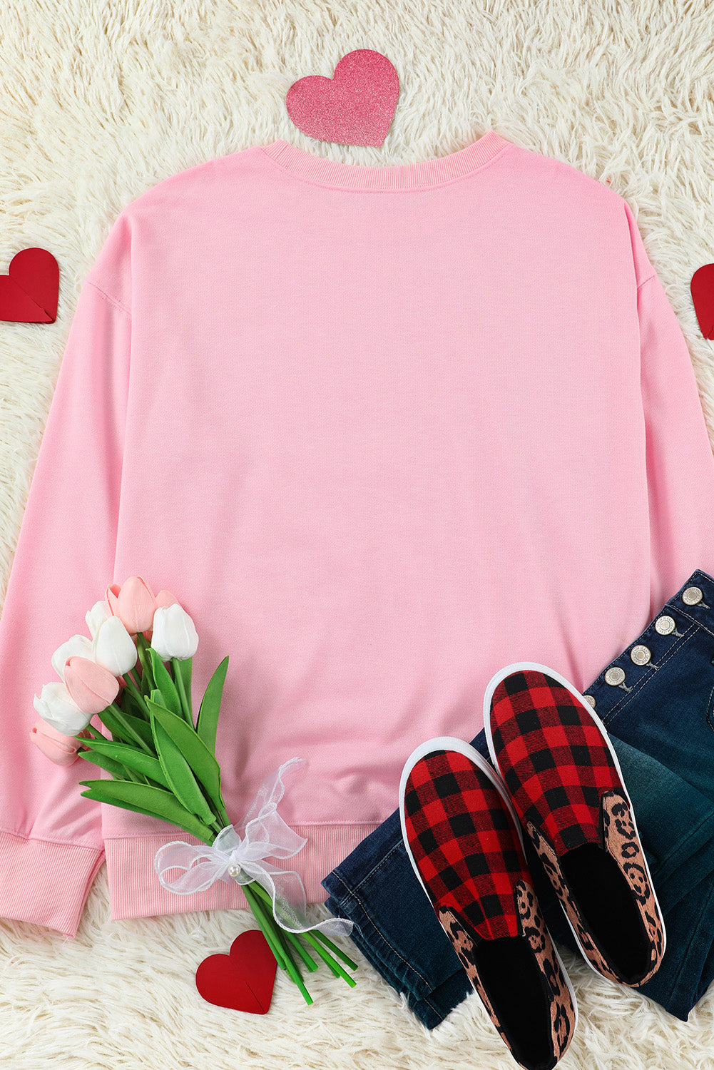 BE MINE Round Neck Sweatshirt