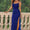 Cowl Neck Split Maxi Dress