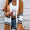 Color Block Open Front Cardigan