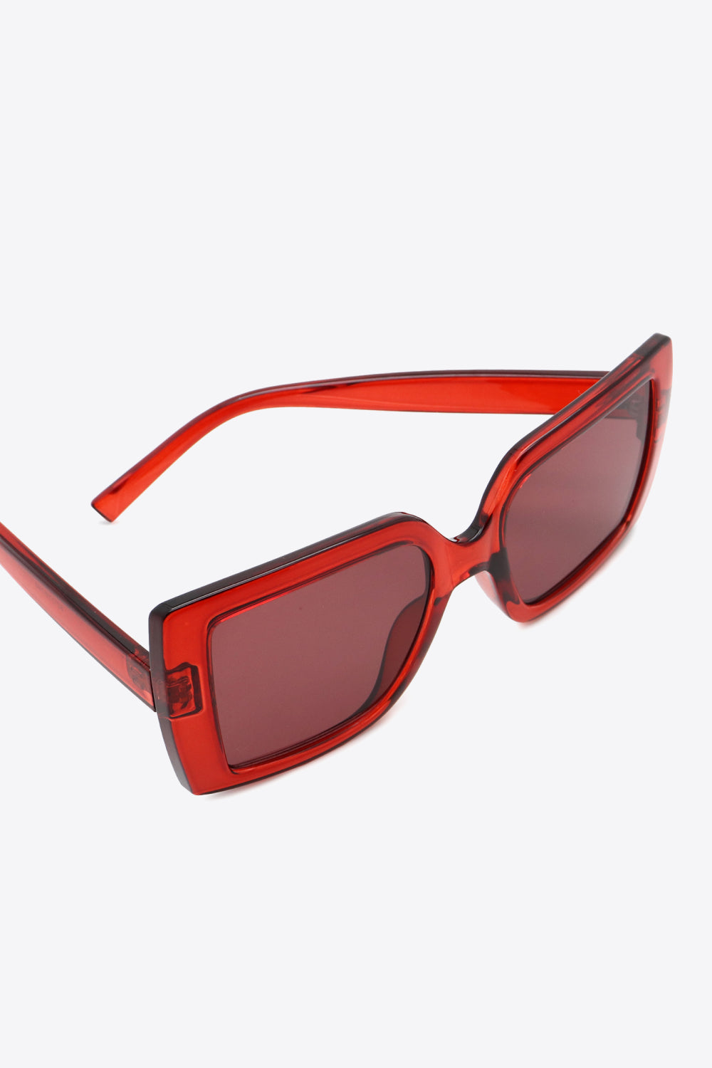 Acetate Lens Square Sunglasses